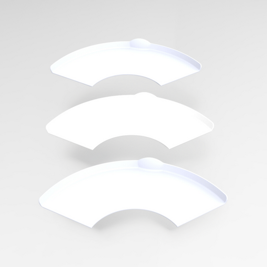 Plateaux de réservoir d'eau inférieurs (ensemble de 3)